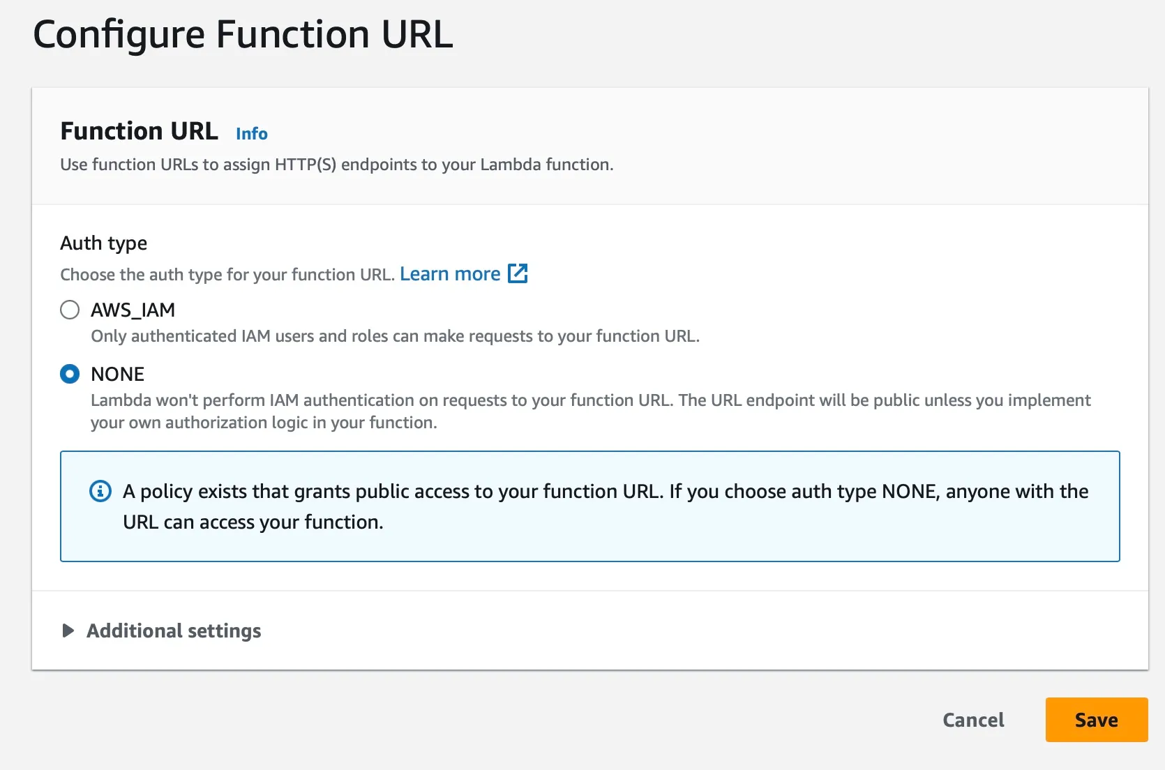 lambda-url