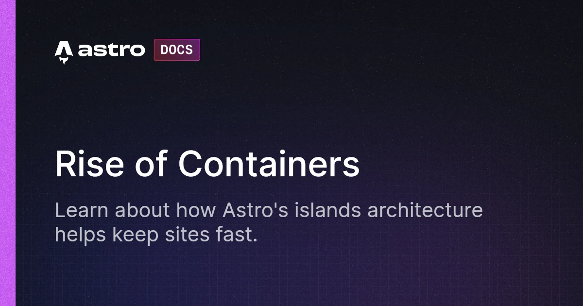 Steel Containers Rise Rise of Containers | Docs